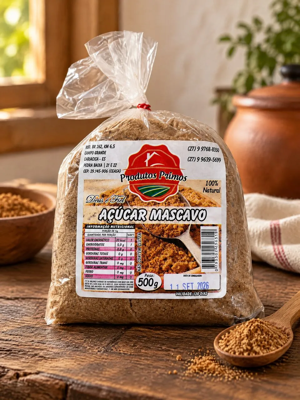 Açúcar mascavo