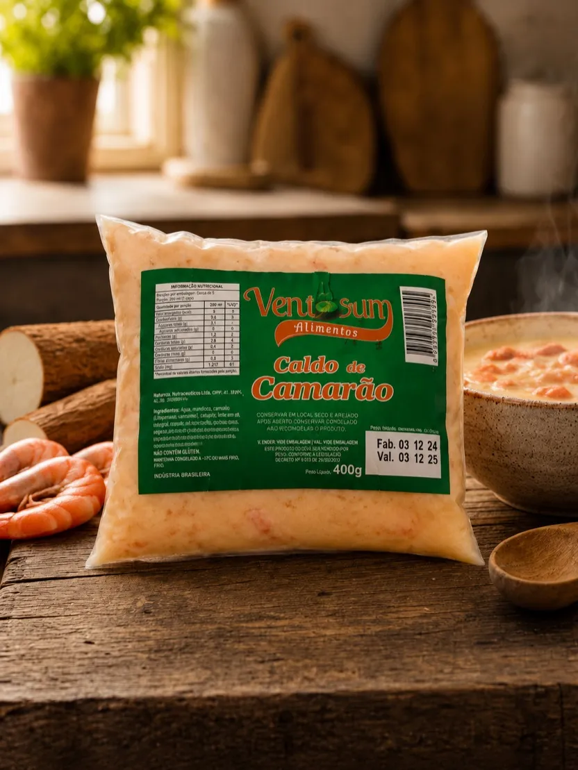Caldo de camarão