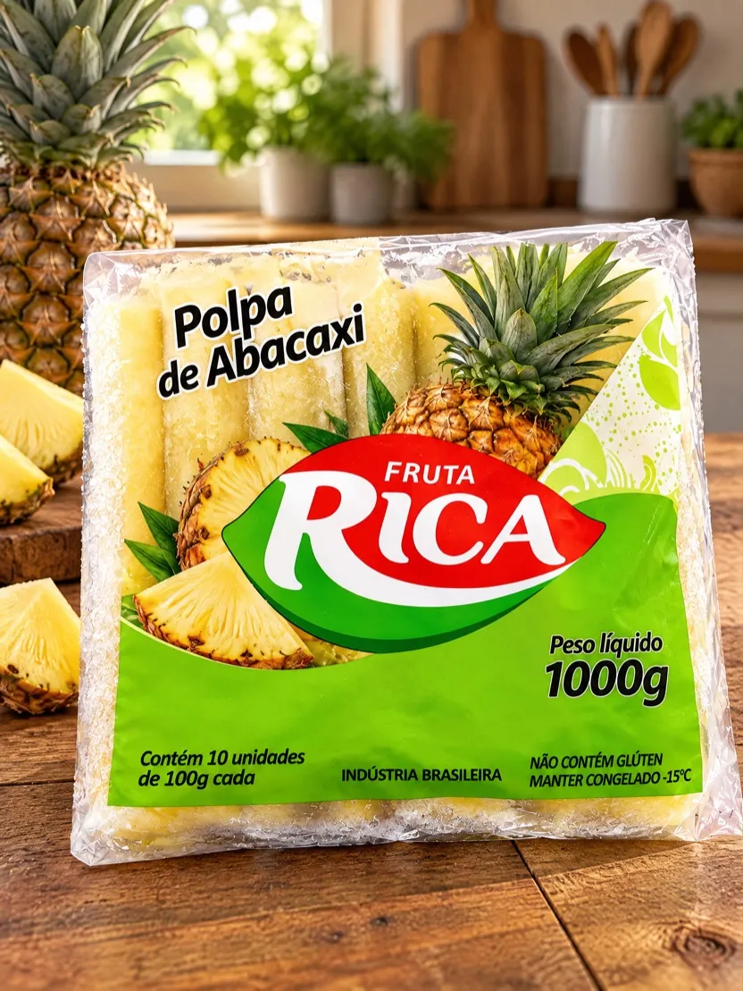 Polpa de abacaxi