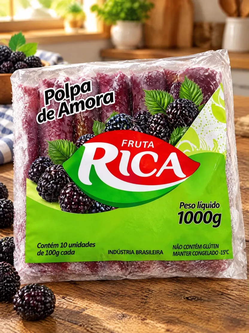 Polpa de amora