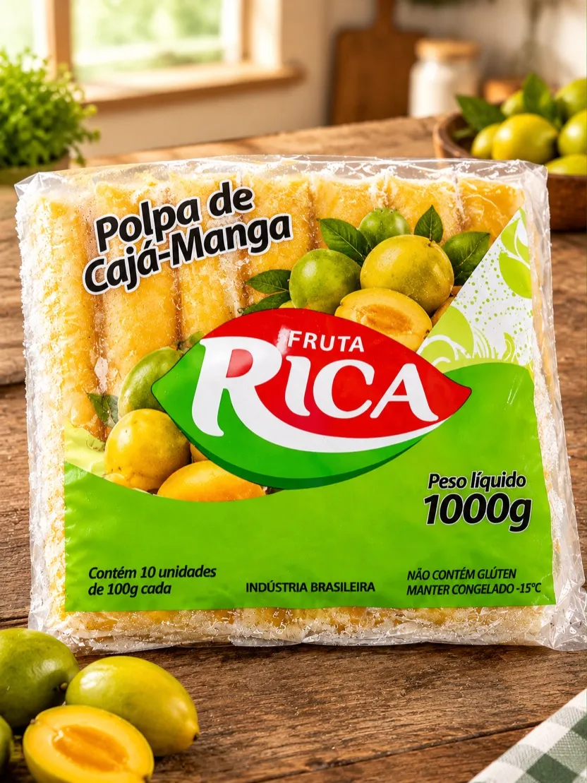 Polpa de cajá-manga