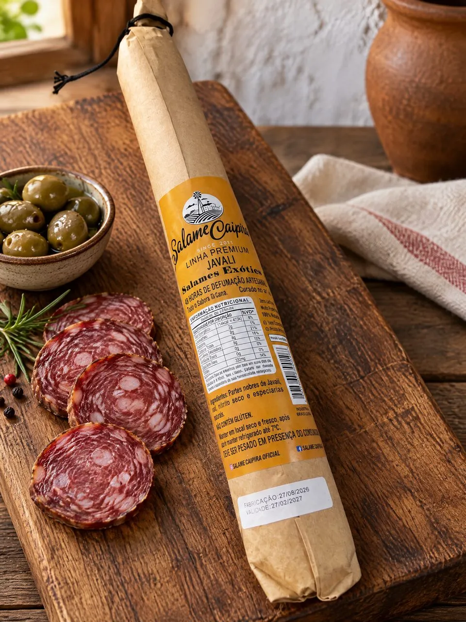 Salame de javali