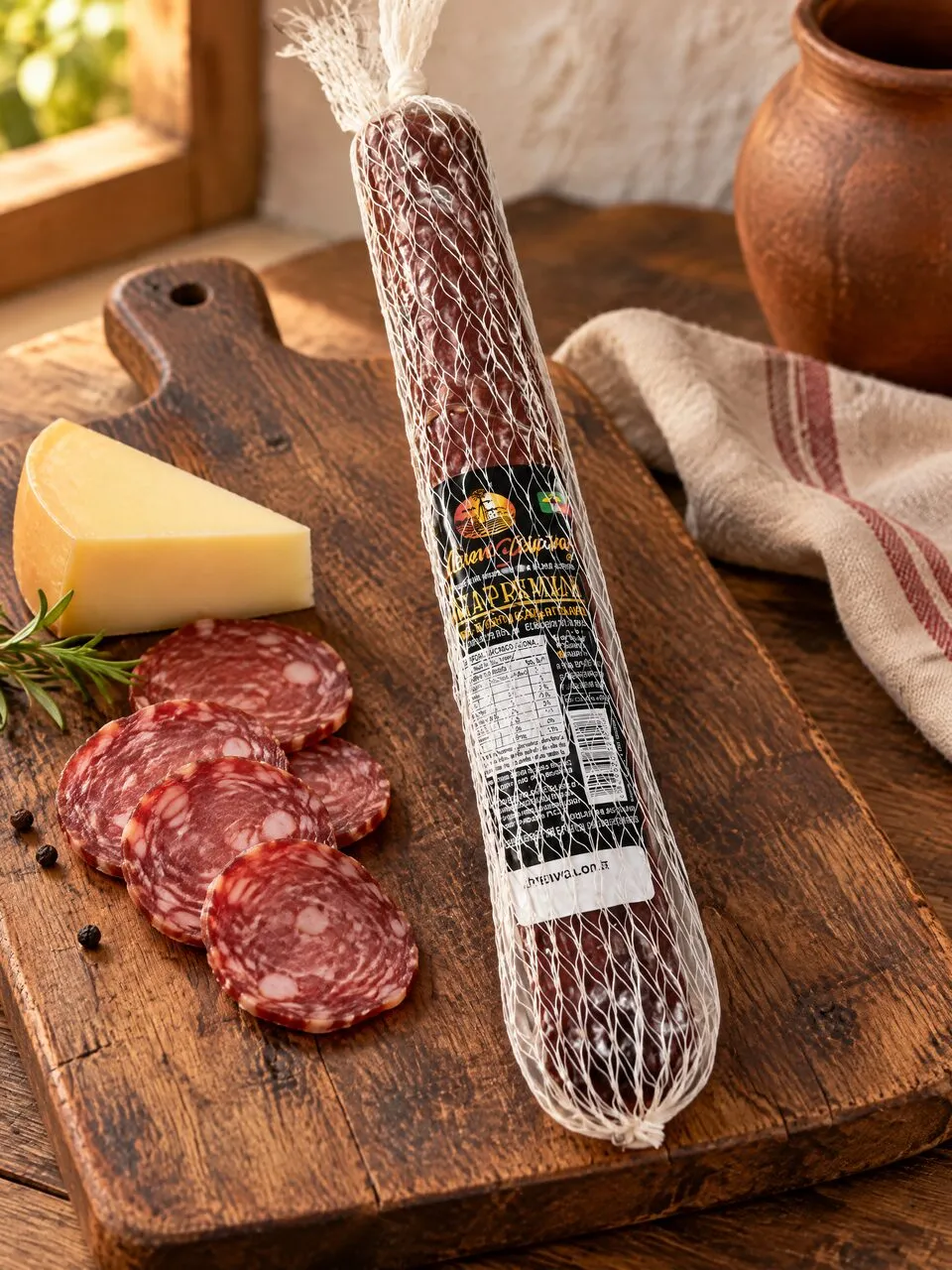 Salame provolone